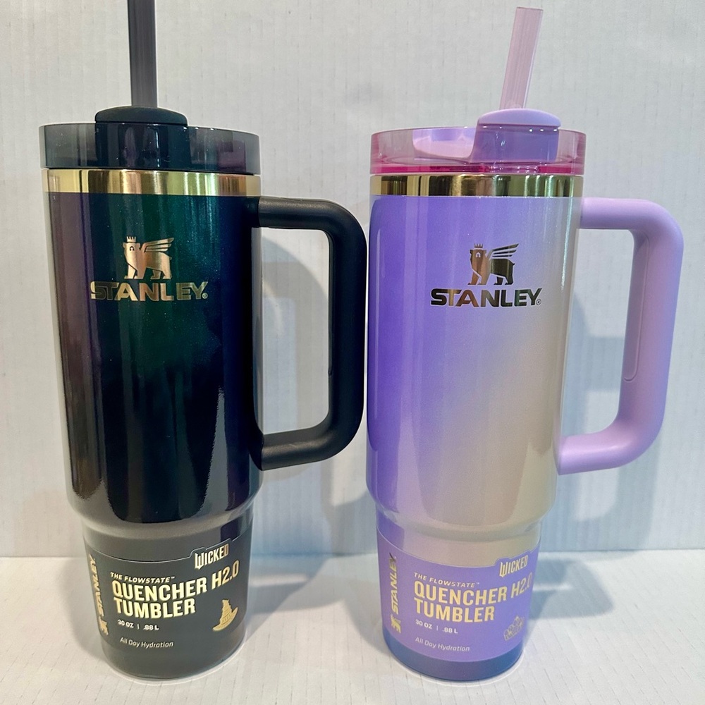 ✨ Wicked “For Good” Stanley Tumbler Bundle — Glinda & Elphaba ✨
